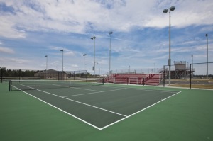 State-of-the-art athletic complex for football, track, soccer, tennis, baseball and softball.