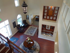 Second Story Balcony Overlooking the Entry