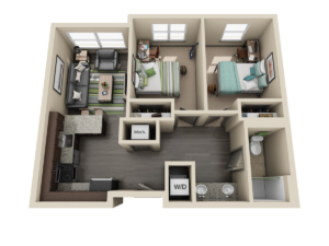 Two Bedroom Apartment