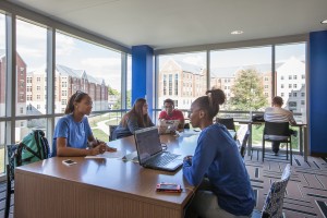 Study Room with sweeping views of Woodland Glen greenspace