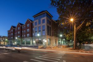 Exterior of Lewis Honors College