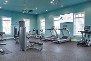 Tracery's clubhouse 24 hour Health and Cardio Club.