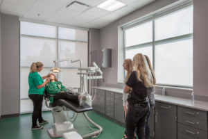 Healthcare Lab with dental simulation