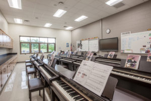 New Corbin Middle School Piano/Keyboard Lab