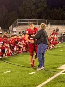Sherman Carter Barnhart helped kick off the 2019 football season last night at East Jessamine High School as the trophy sponsor for the VisitJessamine.com Bowl. Principal Justin McElfresh was there to congratulate the teams. Good luck to all student athletes from across Kentucky this fall and to those at Jessamine County Schools! We are proud to support East Jessamine Jaguars Football!!!