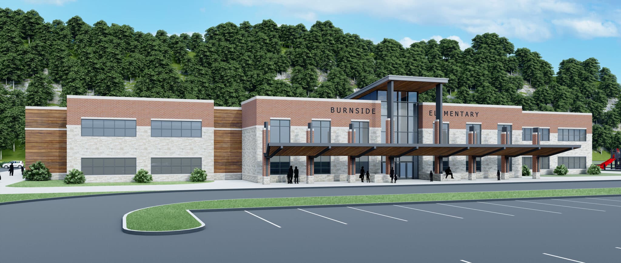 2108 Burnside Elementary Rendering Sherman Carter Barnhart
